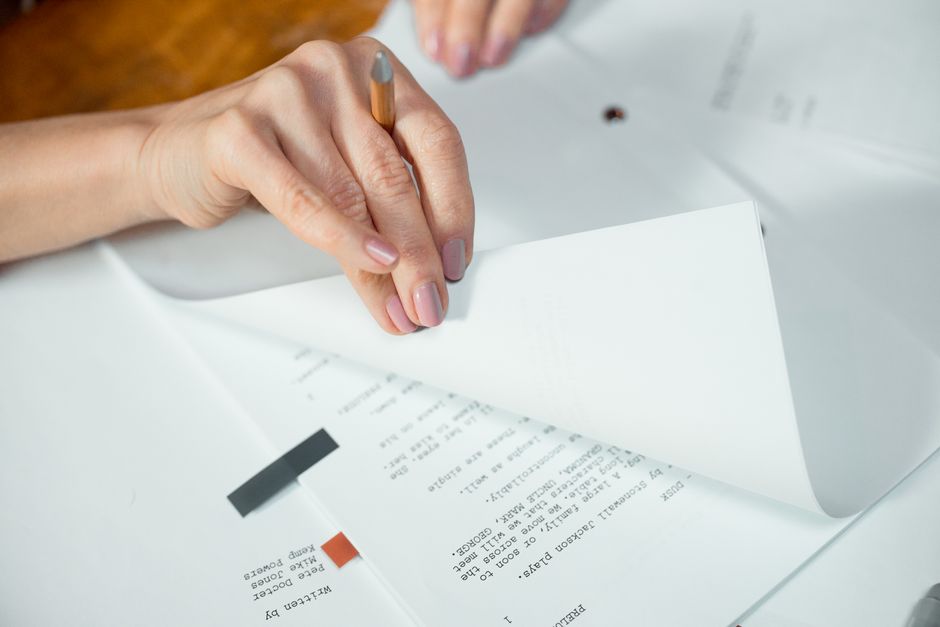 transcript document edit