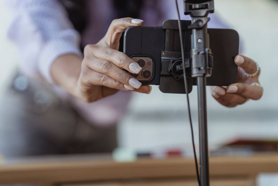ugc ad filming phone