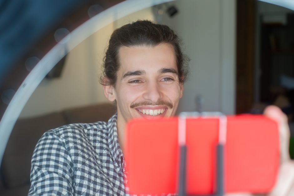 creator selfie video