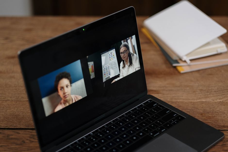 webinar presentation screen